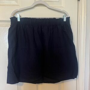J Crew navy skirt